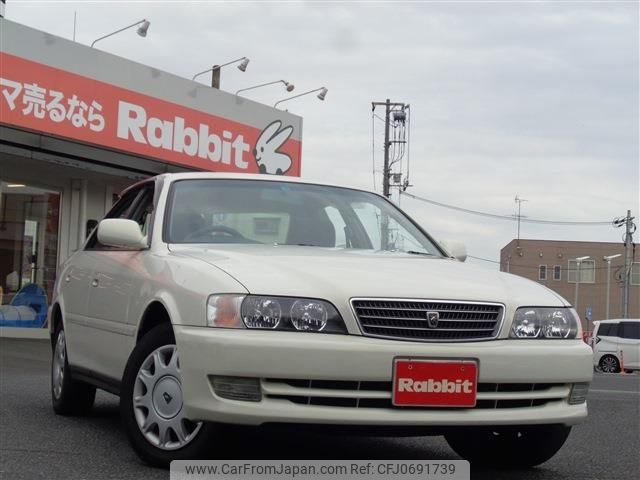 toyota chaser 1996 -TOYOTA--Chaser KD-LX100--LX100-0001562---TOYOTA--Chaser KD-LX100--LX100-0001562- image 1