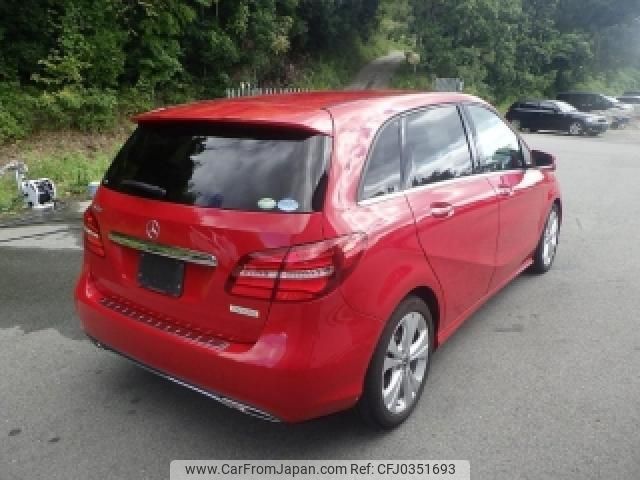 mercedes-benz b-class 2017 quick_quick_DBA-246242_WDD2462422J456728 image 2