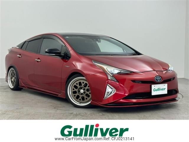 toyota prius 2016 -TOYOTA--Prius DAA-ZVW55--ZVW55-8026037---TOYOTA--Prius DAA-ZVW55--ZVW55-8026037- image 1