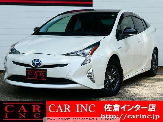 toyota prius 2017 quick_quick_DAA-ZVW50_ZVW50-8076973 image 1