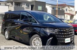 toyota alphard 2025 CFJ1547292