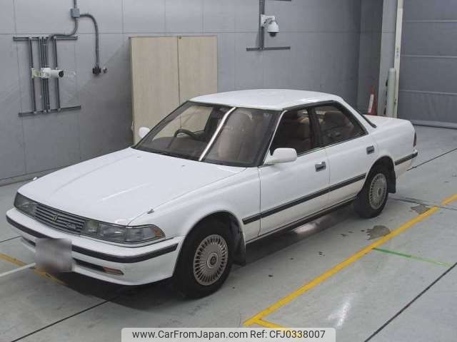 toyota mark-ii 1990 -TOYOTA--Mark2 E-GX81--GX81-1120928---TOYOTA--Mark2 E-GX81--GX81-1120928- image 1