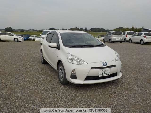 toyota aqua 2013 -TOYOTA 【野田 500】--AQUA DAA-NHP10--NHP10-6203669---TOYOTA 【野田 500】--AQUA DAA-NHP10--NHP10-6203669- image 1