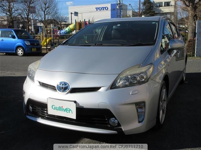 toyota prius 2012 -TOYOTA--Prius DAA-ZVW30--ZVW30-1585775---TOYOTA--Prius DAA-ZVW30--ZVW30-1585775- image 1