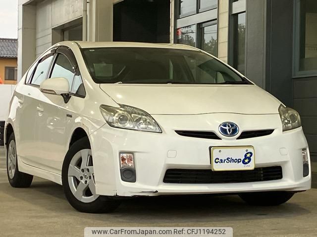 toyota prius 2010 quick_quick_DAA-ZVW30_ZVW30-1194922 image 1