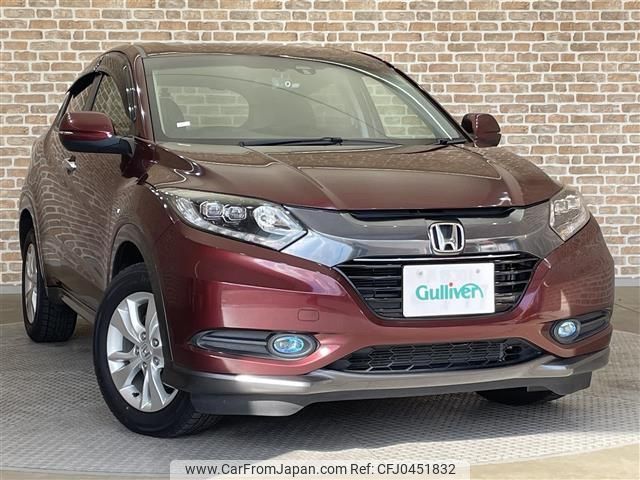 honda vezel 2014 -HONDA--VEZEL DAA-RU4--RU4-1018063---HONDA--VEZEL DAA-RU4--RU4-1018063- image 1