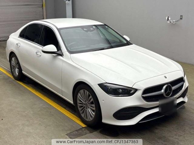 mercedes-benz c-class 2022 quick_quick_5AA-206042C_W1K2060422R047160 image 1