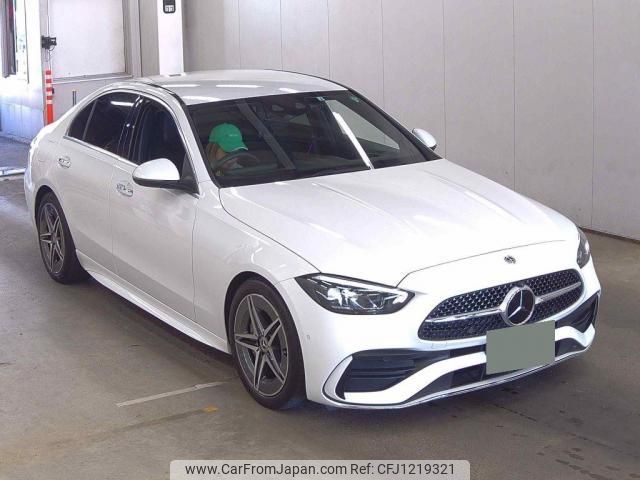 mercedes-benz c-class 2022 quick_quick_5AA-206041C_W1K2060412R046571 image 1