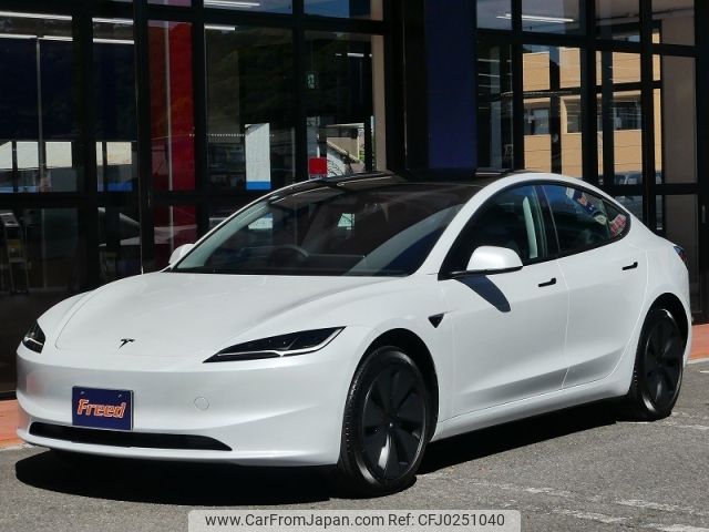 tesla-motors model-3 2024 -TESLA--ﾃｽﾗﾓﾃﾞﾙ3 ZAA-3L13T--LRW3F7FS6RC137***---TESLA--ﾃｽﾗﾓﾃﾞﾙ3 ZAA-3L13T--LRW3F7FS6RC137***- image 1