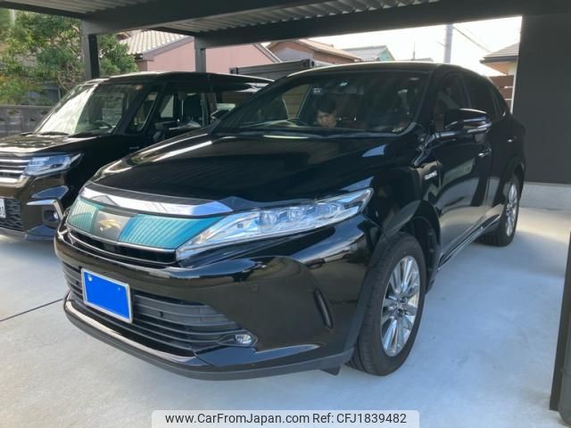 toyota harrier-hybrid 2018 CFJ1839482 image 1