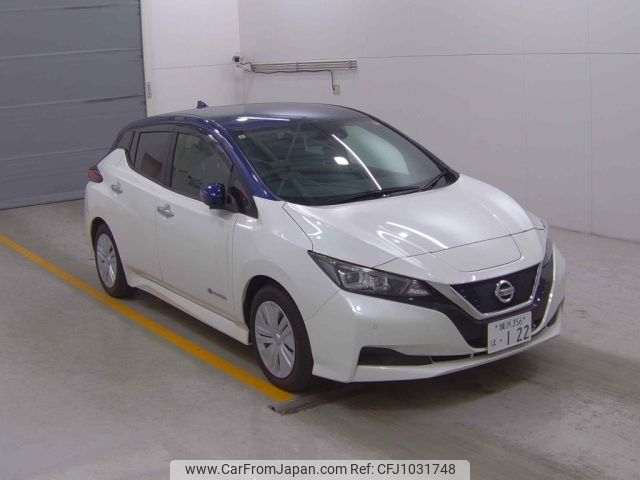 nissan leaf 2021 -NISSAN 【横浜 356ﾊ 122】--Leaf ZE1-103191---NISSAN 【横浜 356ﾊ 122】--Leaf ZE1-103191- image 1