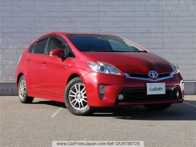 toyota prius 2012 -TOYOTA--Prius DAA-ZVW30--ZVW30-1524016---TOYOTA--Prius DAA-ZVW30--ZVW30-1524016- image 1