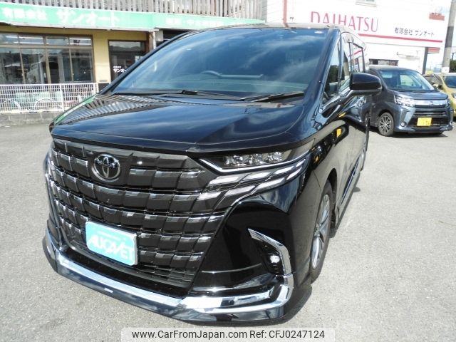 toyota alphard 2023 -TOYOTA--Alphard 3BA-AGH40W--AGH40-0004678---TOYOTA--Alphard 3BA-AGH40W--AGH40-0004678- image 1