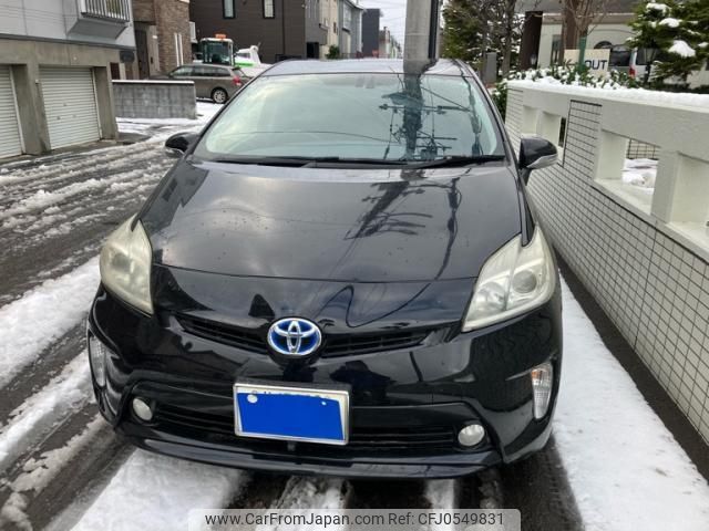 toyota prius 2012 -TOYOTA--Prius DAA-ZVW30--ZVW30-1544518---TOYOTA--Prius DAA-ZVW30--ZVW30-1544518- image 1