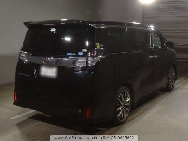 toyota vellfire 2015 -TOYOTA 【三河 301ﾙ2177】--Vellfire DBA-AGH30W--AGH30-0017852---TOYOTA 【三河 301ﾙ2177】--Vellfire DBA-AGH30W--AGH30-0017852- image 2