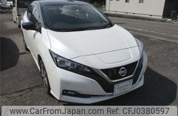 nissan leaf 2020 -NISSAN 【岐阜 303ﾃ8256】--Leaf ZE1--095775---NISSAN 【岐阜 303ﾃ8256】--Leaf ZE1--095775-