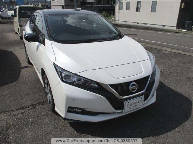 nissan leaf 2020 -NISSAN 【岐阜 303ﾃ8256】--Leaf ZE1--095775---NISSAN 【岐阜 303ﾃ8256】--Leaf ZE1--095775- image 1