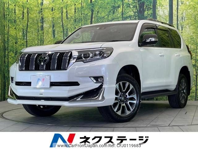 toyota land-cruiser-prado 2022 -TOYOTA--Land Cruiser Prado 3BA-TRJ150W--TRJ150-0148340---TOYOTA--Land Cruiser Prado 3BA-TRJ150W--TRJ150-0148340- image 1