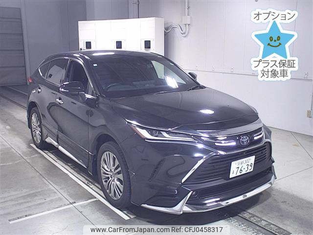 toyota harrier 2021 -TOYOTA 【京都 302ﾏ7639】--Harrier AXUH85-0012263---TOYOTA 【京都 302ﾏ7639】--Harrier AXUH85-0012263- image 1