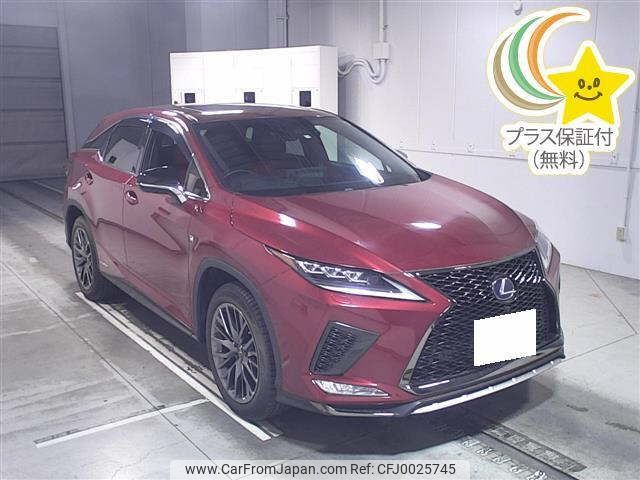 lexus rx 2020 -LEXUS 【千葉 330ﾇ5785】--Lexus RX GYL25W-0022369---LEXUS 【千葉 330ﾇ5785】--Lexus RX GYL25W-0022369- image 1