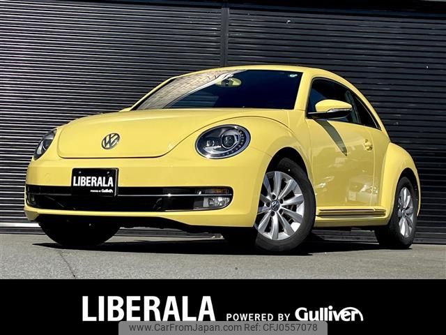 volkswagen the-beetle 2014 -VOLKSWAGEN--VW The Beetle DBA-16CBZ--WVWZZZ16ZEM631601---VOLKSWAGEN--VW The Beetle DBA-16CBZ--WVWZZZ16ZEM631601- image 1