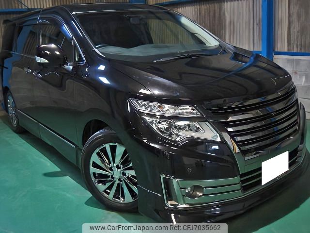 nissan elgrand 2017 -NISSAN--Elgrand DBA-PE52--PE52-054195---NISSAN--Elgrand DBA-PE52--PE52-054195- image 1
