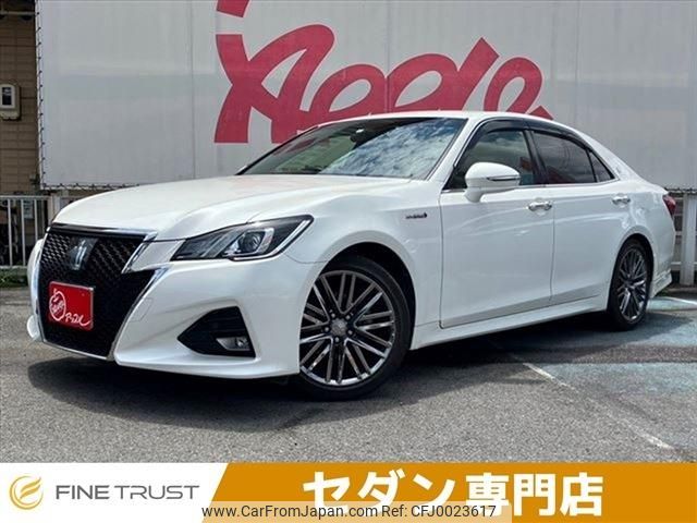 toyota crown 2016 -TOYOTA--Crown DAA-AWS210--AWS210-6104955---TOYOTA--Crown DAA-AWS210--AWS210-6104955- image 1