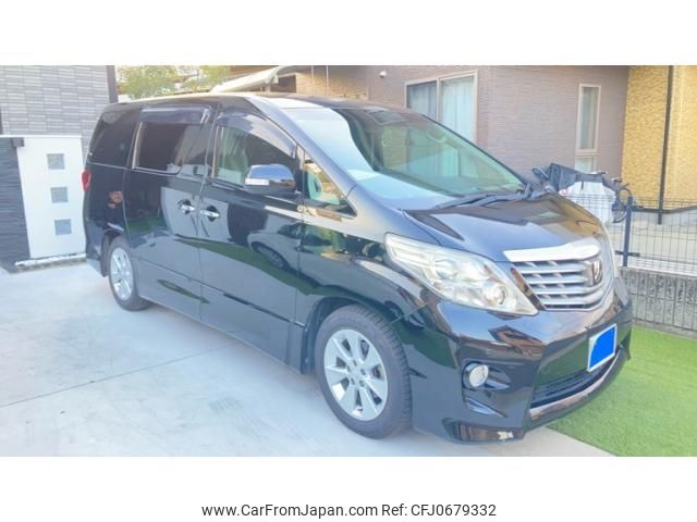 toyota alphard 2009 -TOYOTA--Alphard DBA-ANH20W--ANH20-8038535---TOYOTA--Alphard DBA-ANH20W--ANH20-8038535- image 1