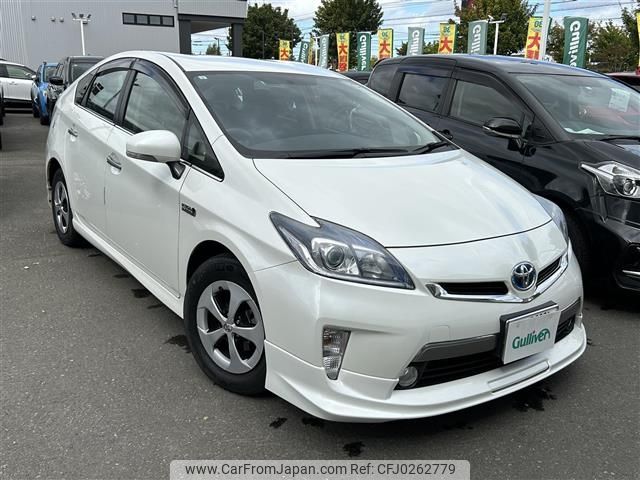 toyota prius-phv 2013 -TOYOTA--Prius PHV DLA-ZVW35--ZVW35-3012999---TOYOTA--Prius PHV DLA-ZVW35--ZVW35-3012999- image 1