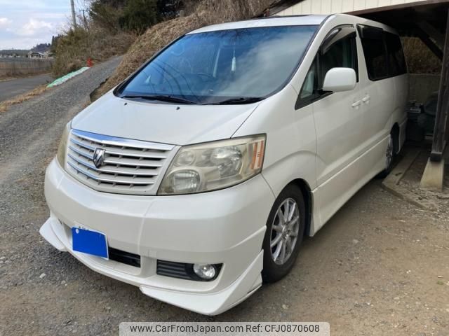 toyota alphard 2004 -TOYOTA--Alphard CBA-ANH10W--ANH10-0063529---TOYOTA--Alphard CBA-ANH10W--ANH10-0063529- image 2