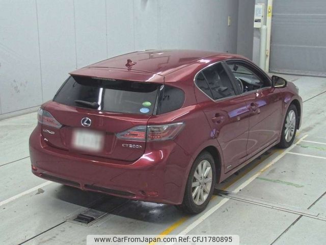 lexus ct 2012 CFJ1780895 image 2