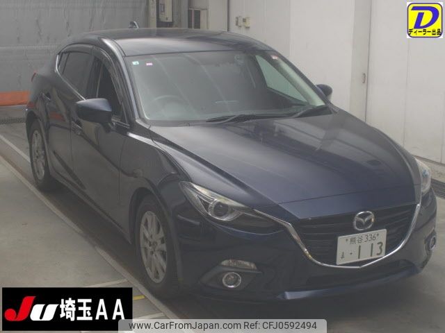 mazda axela 2014 -MAZDA 【熊谷 336ﾏ113】--Axela BM5FS--106718---MAZDA 【熊谷 336ﾏ113】--Axela BM5FS--106718- image 1