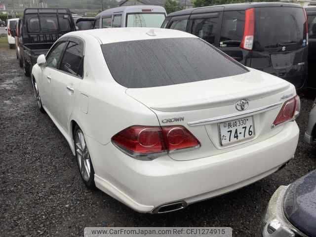 toyota crown 2010 -TOYOTA 【長崎 330ﾀ7476】--Crown GRS200--0052333---TOYOTA 【長崎 330ﾀ7476】--Crown GRS200--0052333- image 2