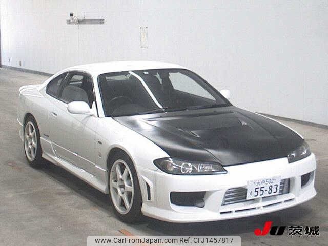 nissan silvia 1999 -NISSAN 【水戸 502ﾓ5583】--Silvia S15--012214---NISSAN 【水戸 502ﾓ5583】--Silvia S15--012214- image 1