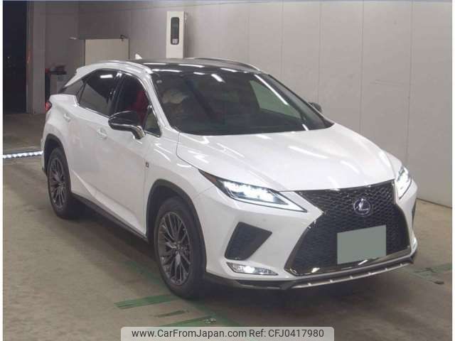 lexus rx 2021 -LEXUS 【宮城 345】--Lexus RX 6AA-GYL25W--GYL25W-0025809---LEXUS 【宮城 345】--Lexus RX 6AA-GYL25W--GYL25W-0025809- image 1