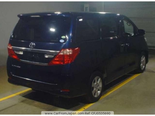 toyota alphard 2013 quick_quick_DBA-ANH25W_ANH25-8051011 image 2