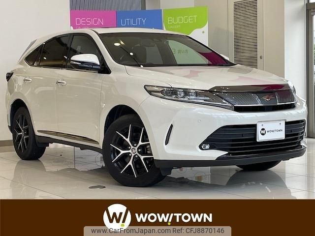 toyota harrier 2019 -TOYOTA--Harrier DBA-ZSU60W--ZSU60-0183758---TOYOTA--Harrier DBA-ZSU60W--ZSU60-0183758- image 1