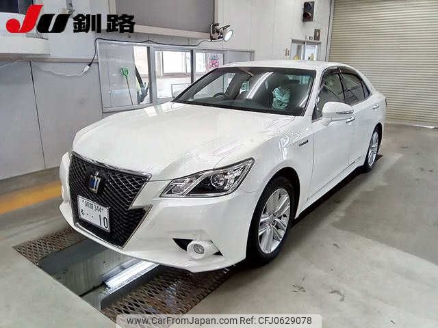 toyota crown 2014 -TOYOTA 【釧路 344ﾙ10】--Crown AWS211--6000376---TOYOTA 【釧路 344ﾙ10】--Crown AWS211--6000376- image 1