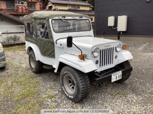 mitsubishi jeep 1980 -MITSUBISHI 【名変中 】--Jeep J56--02086---MITSUBISHI 【名変中 】--Jeep J56--02086- image 1