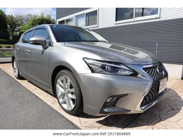 lexus ct 2018 CFJ1804889 image 2