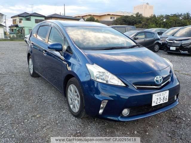 toyota prius-α 2013 -TOYOTA 【野田 500ｱ1234】--Prius α DAA-ZVW41W--ZVW41-3283903---TOYOTA 【野田 500ｱ1234】--Prius α DAA-ZVW41W--ZVW41-3283903- image 1