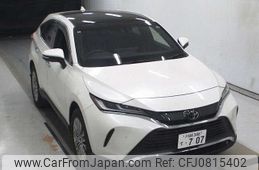 toyota harrier 2021 -TOYOTA 【川崎 346ﾃ707】--Harrier MXUA80-0048292---TOYOTA 【川崎 346ﾃ707】--Harrier MXUA80-0048292-