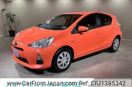 toyota aqua 2012 CFJ1385342
