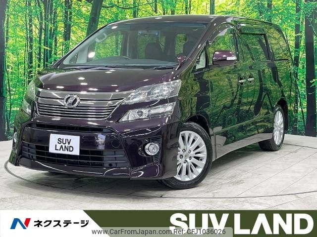 toyota vellfire 2012 -TOYOTA--Vellfire DBA-ANH20W--ANH20-8222585---TOYOTA--Vellfire DBA-ANH20W--ANH20-8222585- image 1
