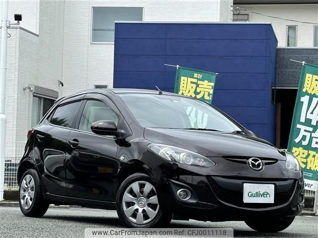 mazda demio 2013 -MAZDA--Demio DBA-DE3FS--DE3FS-546156---MAZDA--Demio DBA-DE3FS--DE3FS-546156- image 1