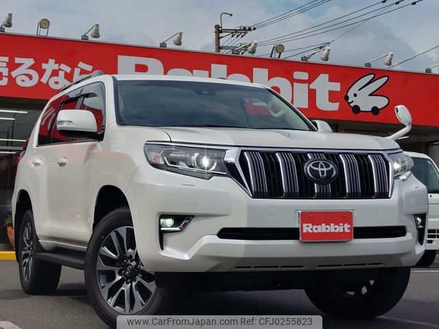 toyota land-cruiser-prado 2022 -TOYOTA--Land Cruiser Prado 3BA-TRJ150W--TRJ150-0150011---TOYOTA--Land Cruiser Prado 3BA-TRJ150W--TRJ150-0150011- image 1