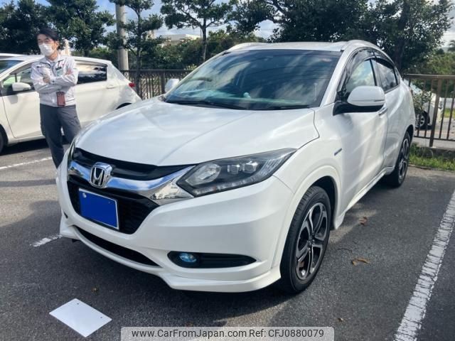 honda vezel 2014 -HONDA--VEZEL DAA-RU3--RU3-1005110---HONDA--VEZEL DAA-RU3--RU3-1005110- image 1