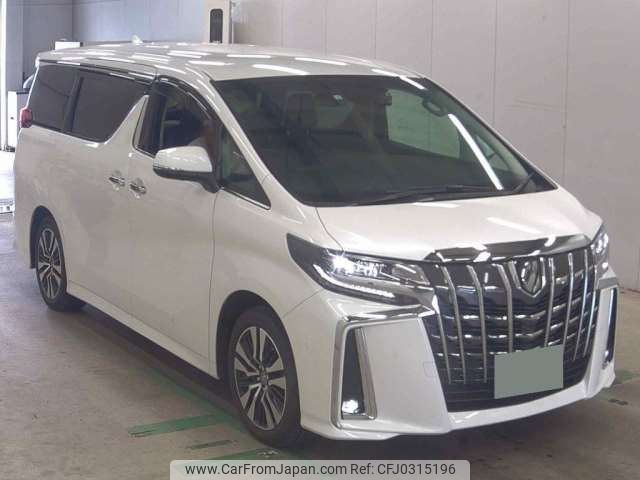 toyota alphard 2022 -TOYOTA--Alphard 3BA-GGH30W--GGH30-0043015---TOYOTA--Alphard 3BA-GGH30W--GGH30-0043015- image 1