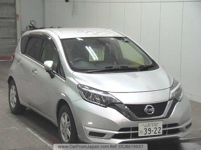 nissan note 2017 -NISSAN 【山形 530ﾀ3922】--Note E12--548526---NISSAN 【山形 530ﾀ3922】--Note E12--548526- image 1