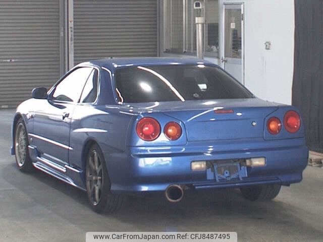 スカイラインer34 IG1315 1/18 Nissan Skyline GT-R (BCNR33) Matsuda Street Wine